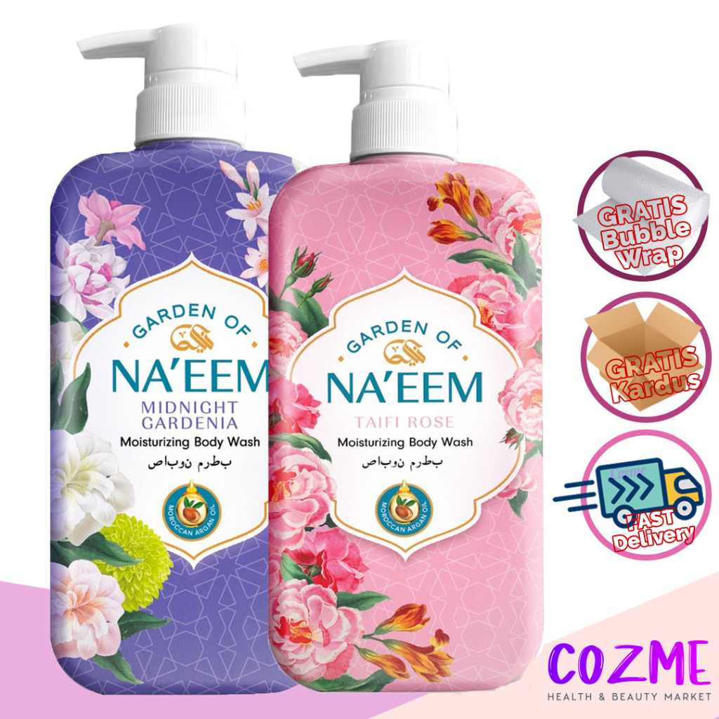 GARDEN OF NA'EEM Moisturizing Body Wash 480mL Pump