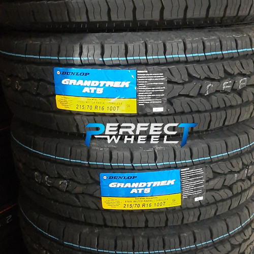 DUNLOP GRANDTREK AT5 215 70 R16 RUSH TERIOS XPANDER INNOVA LIVINA HRV XTRAIL