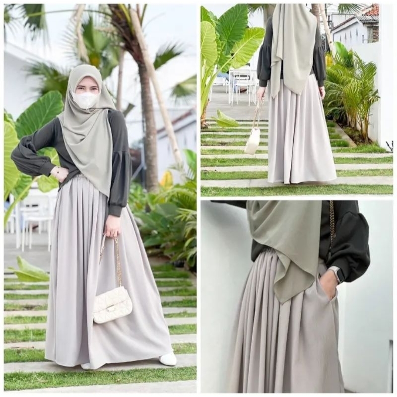 Rok Umbrella Yoora Sarah PL Second Mulus Terawat