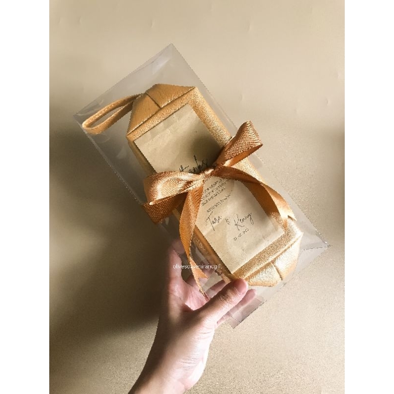 Boxy Pouch Metalik Souvenir Pouch Souvenir Wedding Souvenir Pernikahan Souvenir Unik