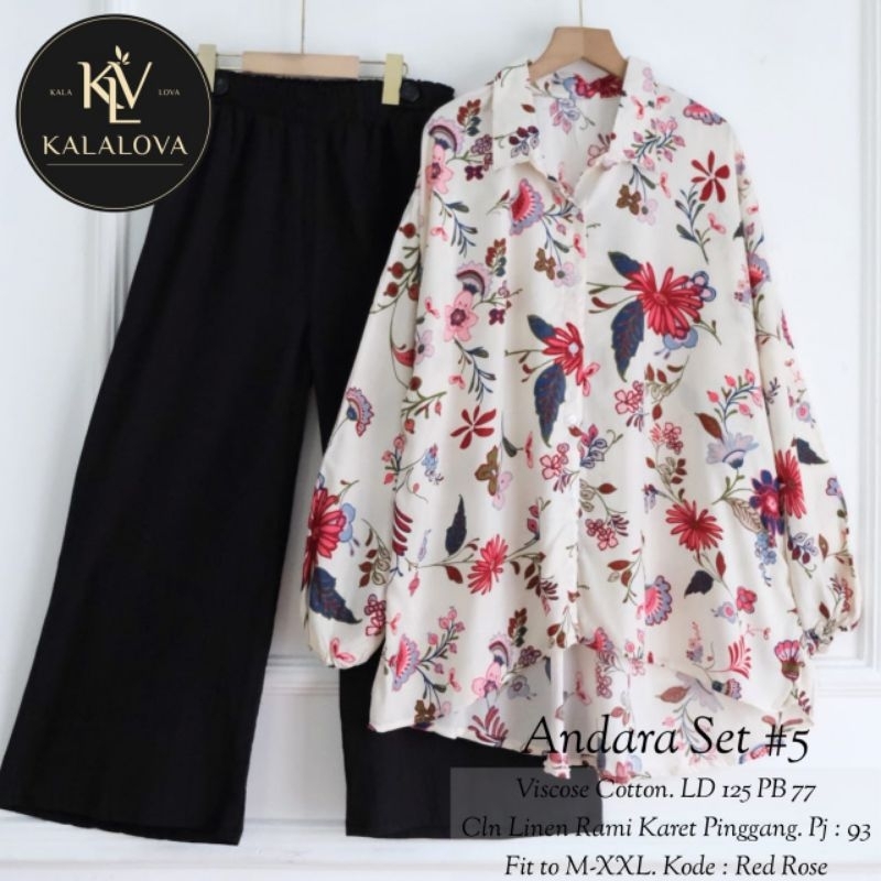 Andara set kalalova