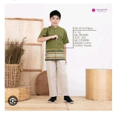 RAUNA KOKO ANAK RKAF 02 HIJAU