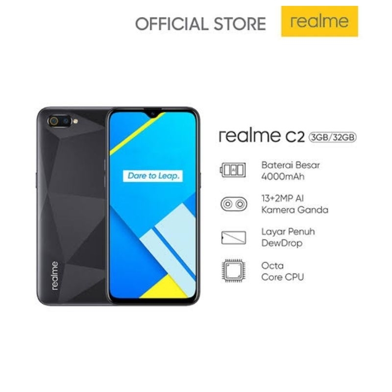 Realme C2 RAM 3/32Gb