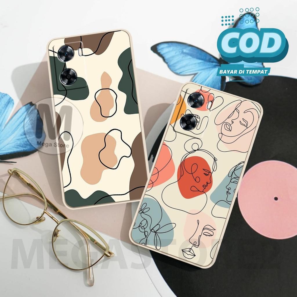 [MS05] Softcase Macaron Motif OPPO A77S Case Hp OPPO A77S Casing Hp OPPO A77S Pelindung Hp Softcase 