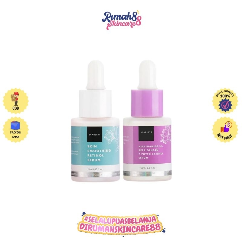 SCARLETT Whitening Niacinamide 5% Serum | Retinol Serum 30ml