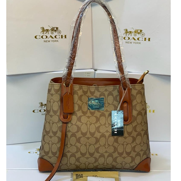 CO@CH TOTE IN SIGNATURE CANVAS MATERIAL PREMIUM