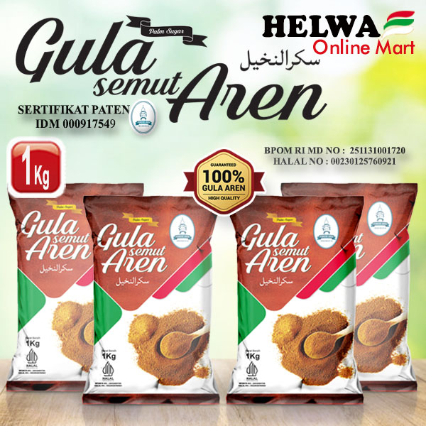 

Gula Aren Bubuk Asli Murni 100% Organik Grade A 1kg Gula Aren Semut Brown Sugar Asli Murni Palm Sugar 100% Original Pondok Aren Bpom Halal MUI