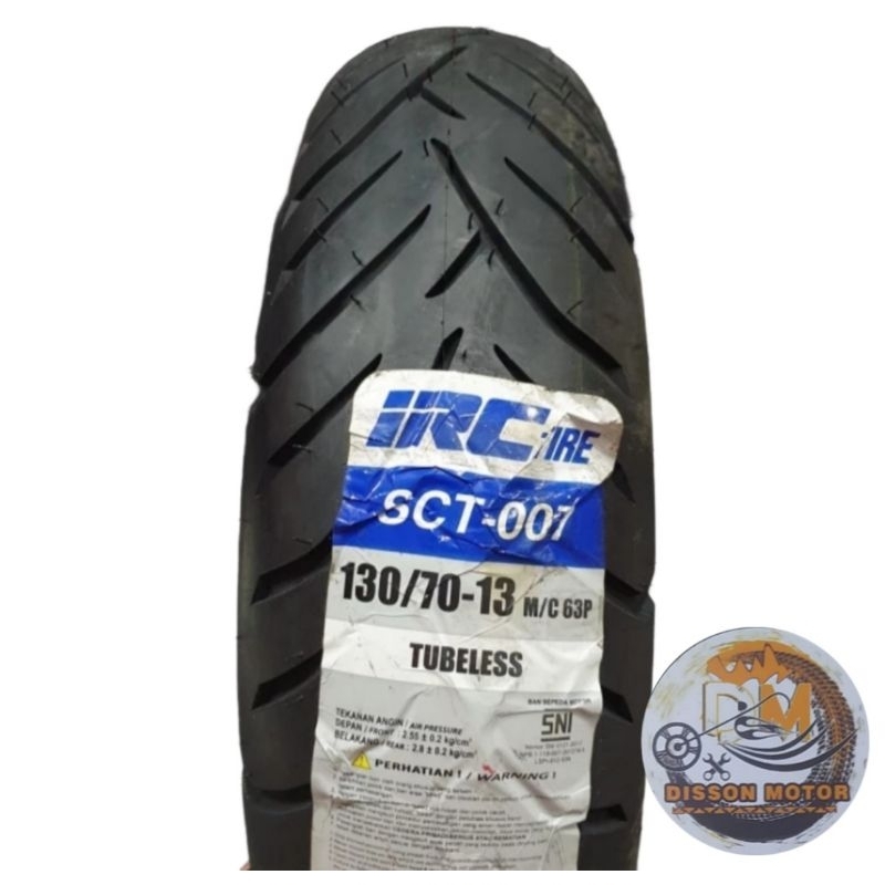 IRC SCT-007 130/70-13 TL Ban Motor PCX / NMAX  / ADV
