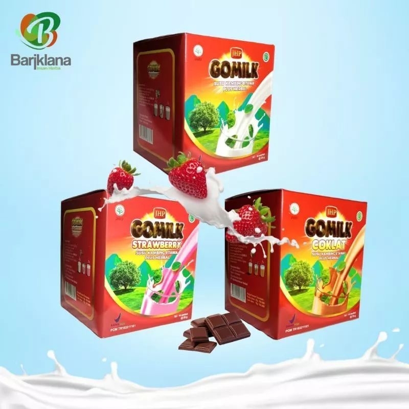 

Gomilk Sachet Susu Kambing Etaw 1 box