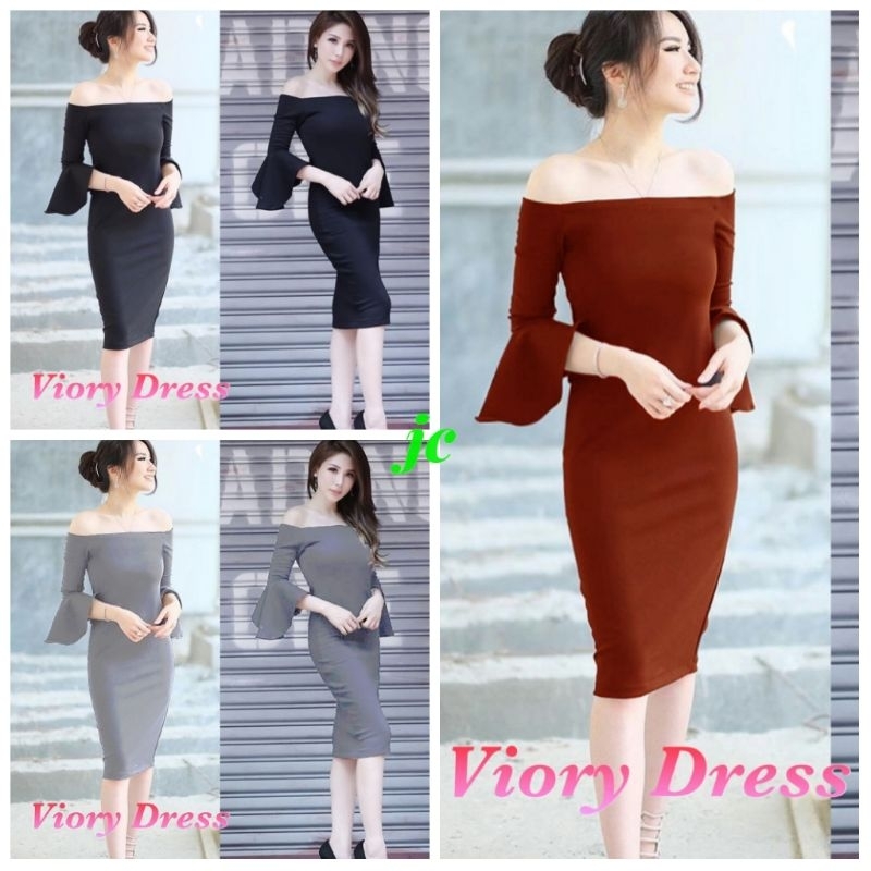 JCK - Viory Dress / Dress Wanita Casual Model Terbaru