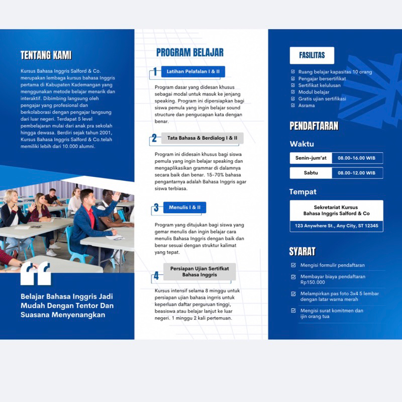 

Cetak brosur lipat A4 2 sisi lipat 3 120gram