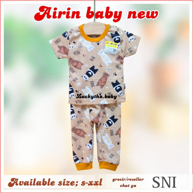 Airin setelan anak Airin motif Dino,lion,panda,world zoo CPR motif terbaru, setelan Airin baby CPR  ,setelan anak cowo cewe Airin baby