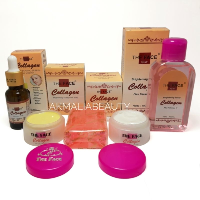 PAKET CREAM COLLAGEN THE FACE BPOM