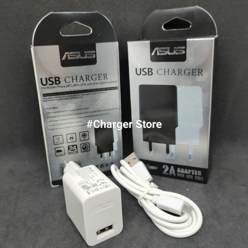 Charger ASUS 2A Micro USB Zenfone MAX PRO M1 MAX PRO M2 LIVE L1 LIVE L2