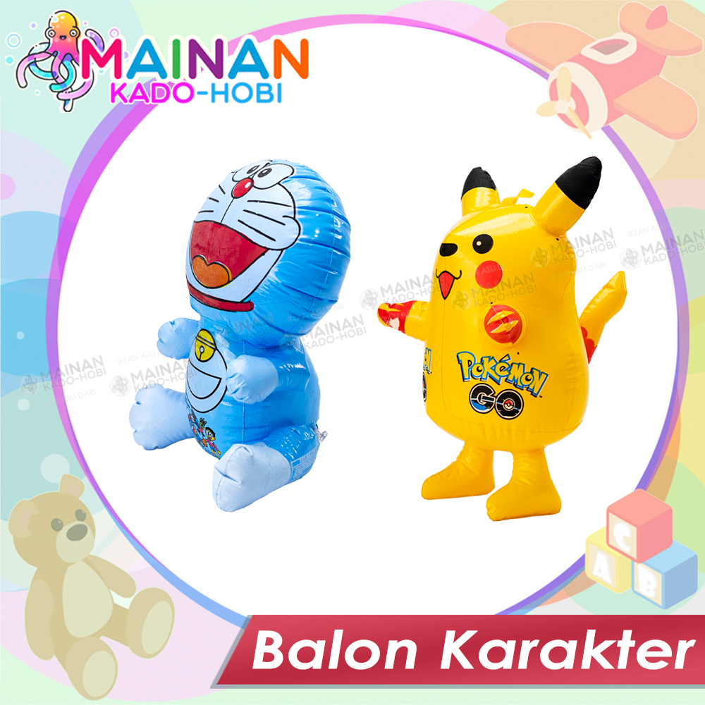 HADIAH ULANG TAHUN MAINAN ANAK BALON TINJU 3 DIMENSI KARAKTER KARTUN