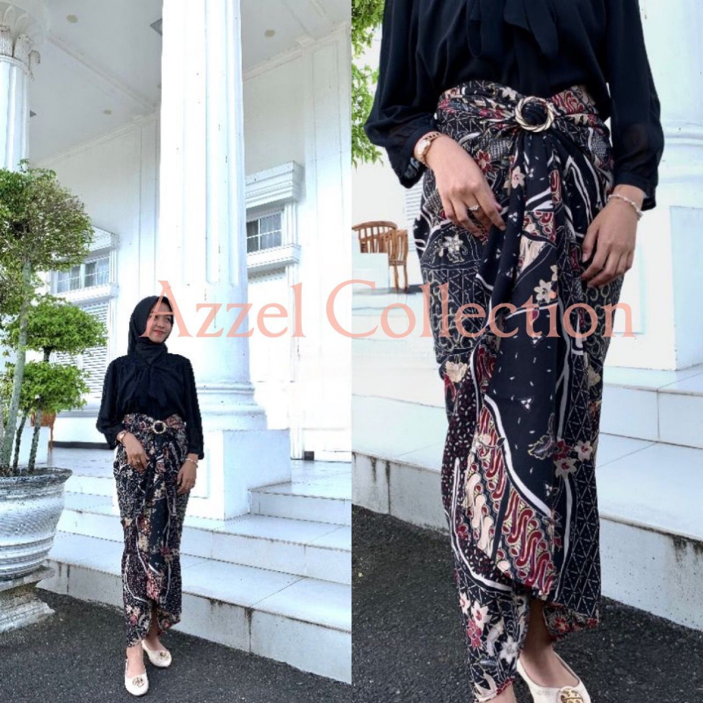 rok lilit batik / rok lilit batik wanita modern / rok lilit batik wanita modern jumbo/ motif kd