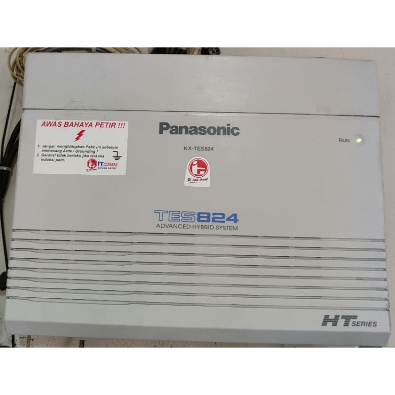 Pabx Panasonic KX-TES/TEM 824 6 Line 16 Ext Secound Garansi 6 bulan