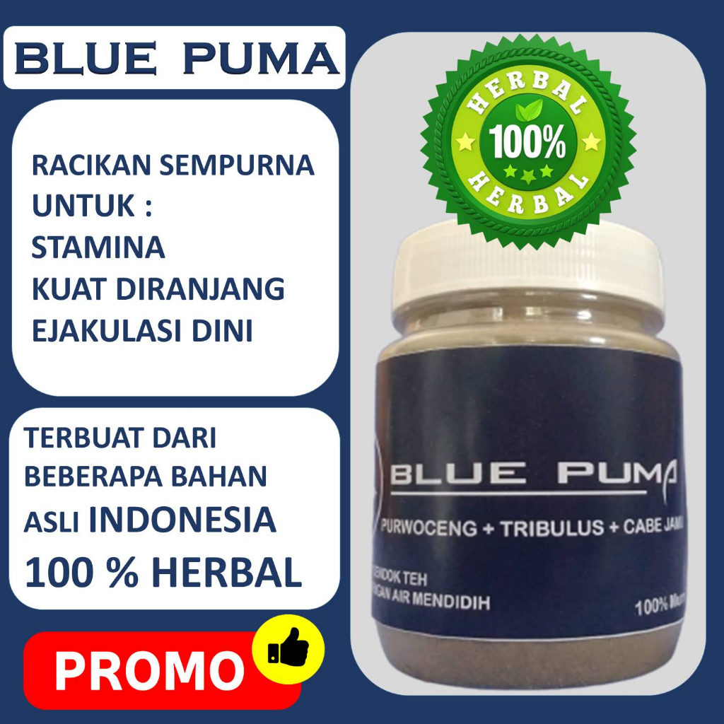 

TRIBULUS - PURWOCENG - CABE JAMU ( CABE JAWA ) BLUE PUMA