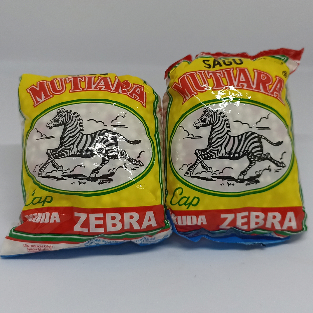 

SAGU MUTIARA CAP KUDA ZEBRA 100 g