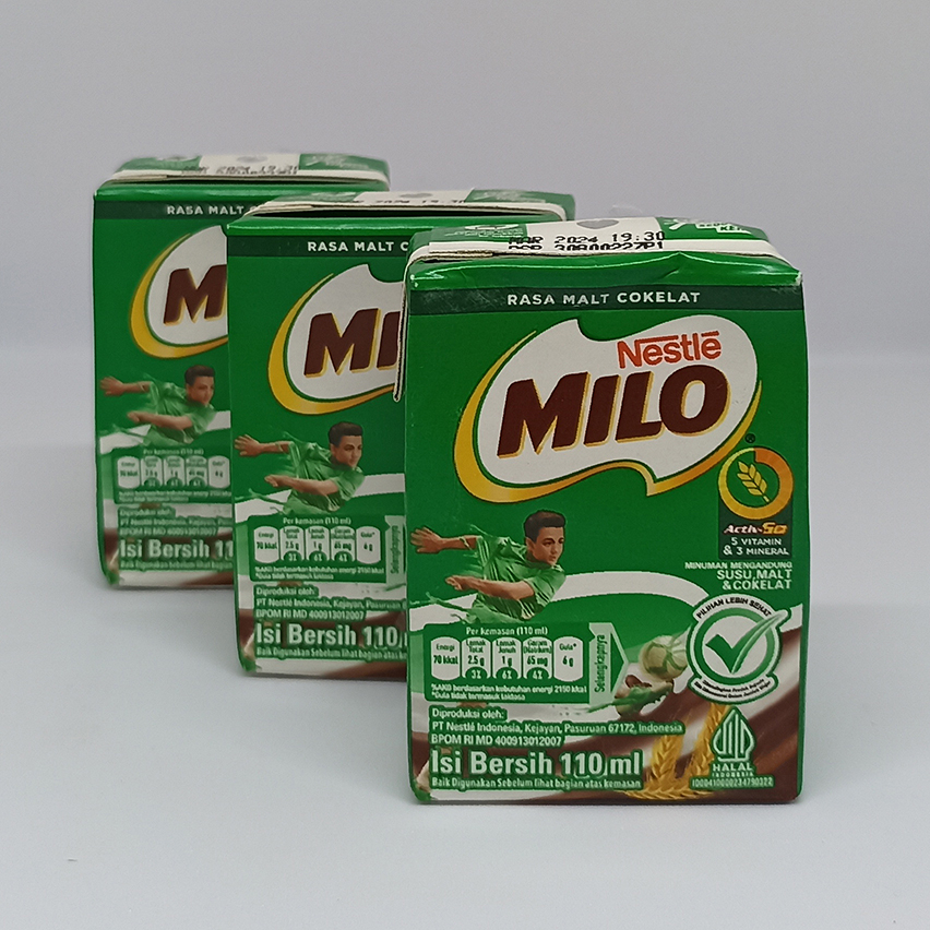 

SUSU MILO RASA MALT COKELAT 110 ML