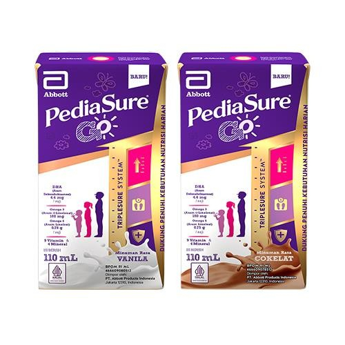 

Susu Pediasure Go 110ml ( Susu UHT Coklat dan Vanilla )