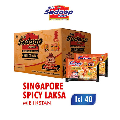 

1 Dus Mie Sedaap Singapore Spicy Laksa Selection 40 Pcs 83 Gr