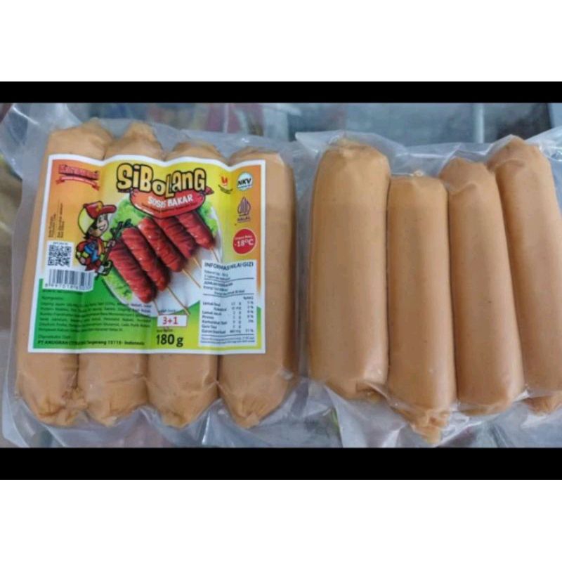 

Sibolang Sosis Bakar 4s 180gr Sosbak