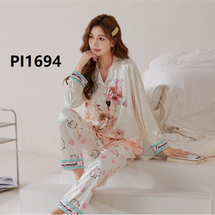 PIYAMA WANITA PP BLUDRU PI1694