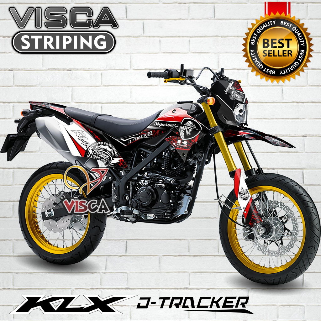 Decal KLX Dtracker Full Body - Stiker KLX Dtracker Full Body - Dekal KKLX Dtracker Full Body - Strip