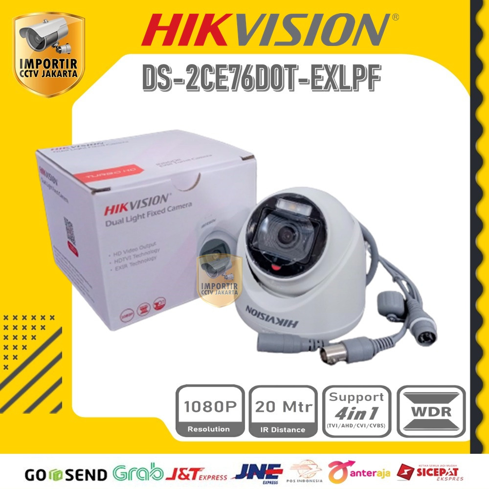 CAMERA HIKVISION INDOOR DS-2CE76DOT-EXLPF 2MP