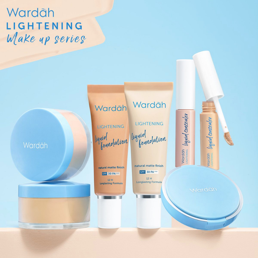 Wardah Lightening Liquid Foundation | Alas Bedak Cair