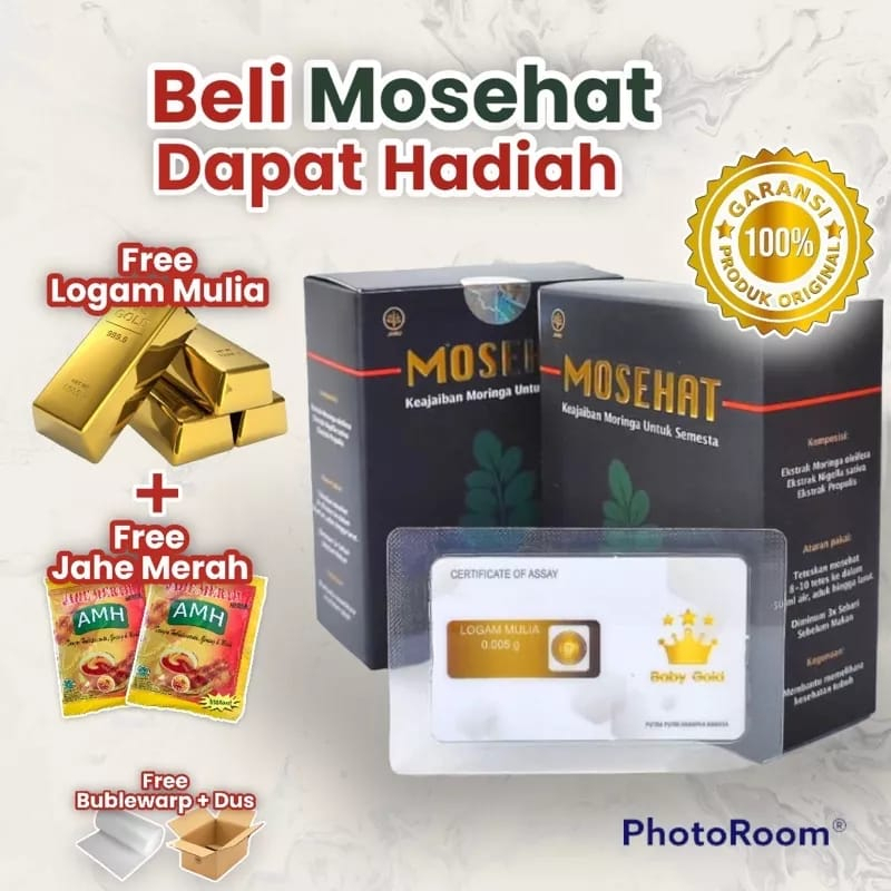 [Bisa COD] MOSEHAT JAMU TETES ORIGINAL OBAT HERBAL