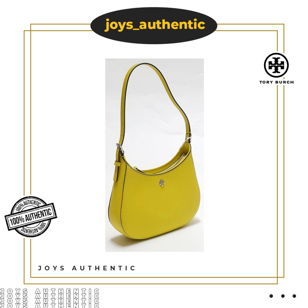 Tas Wanita Tory Burch TB Emerson Zip Shoulder Bag Tuscan Kuning Yellow Woman Bag Authentic Original