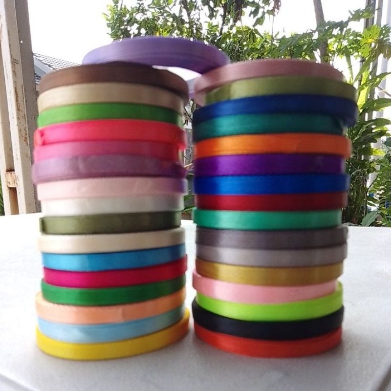 

Pita Satin 1/4"inc 6mm 1/2cm 20yard