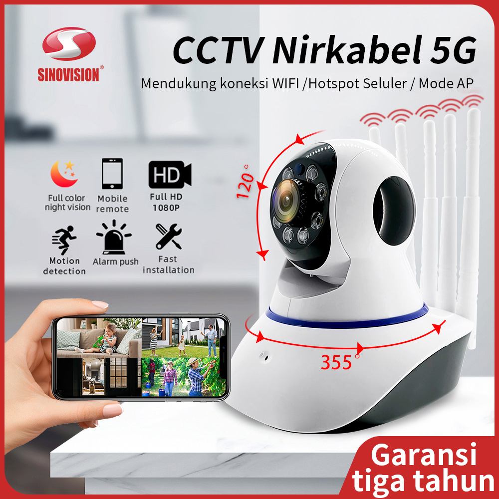 SINOVISION Kamera cctv keamanan ip camera 2MP  kamera cctv murah smart camera cctv