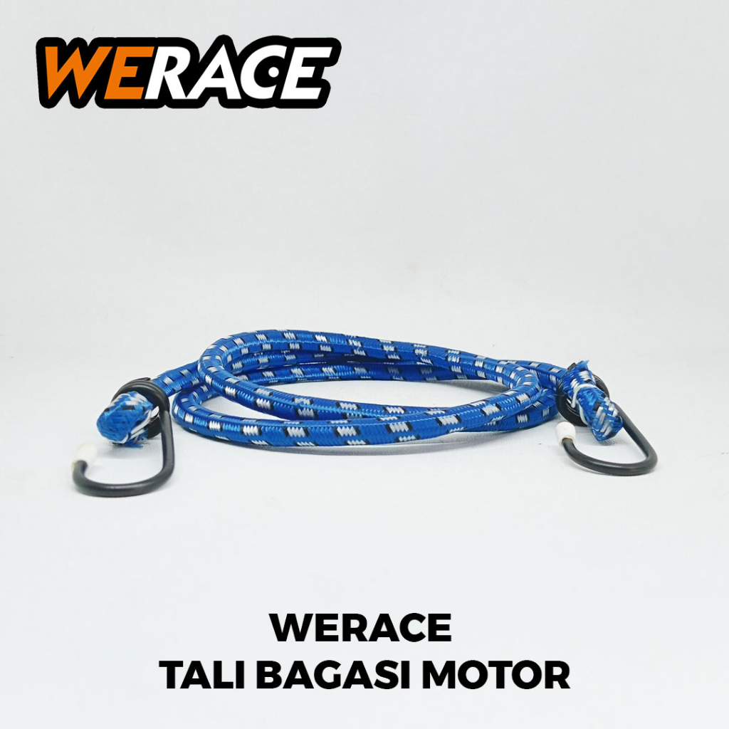[WERACE] TALI BAGASI MOTOR ELASTIS TALI BAGASI JOK MOTOR DAN SEPEDA PANJANG 1 METER 100CM