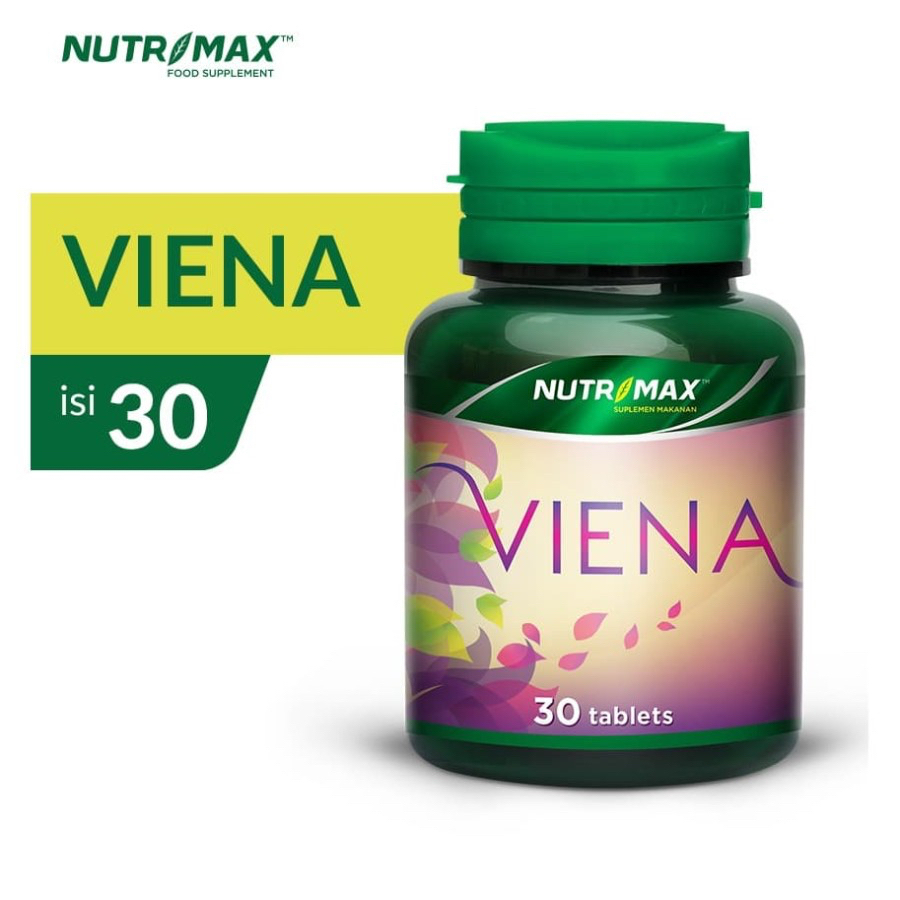 NUTRIMAX VIENA ISI 30 TABLET | ANTIOKSIDAN , MEJEGAH JERAWAT DAN MELEMBAPKAN KULIT