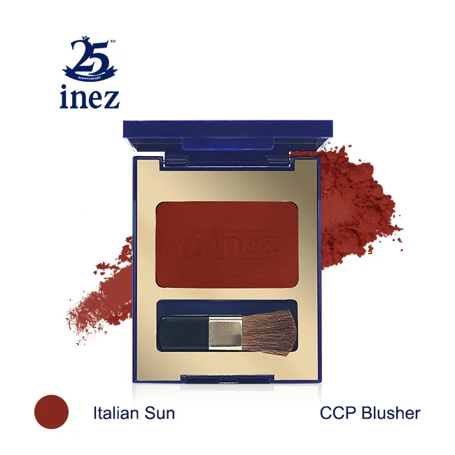 Inez Color Contour Plus Blusher With Brush