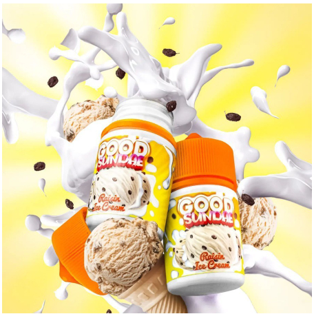 GOOD SUNDAE RAISIN ICE CREAM 60ML