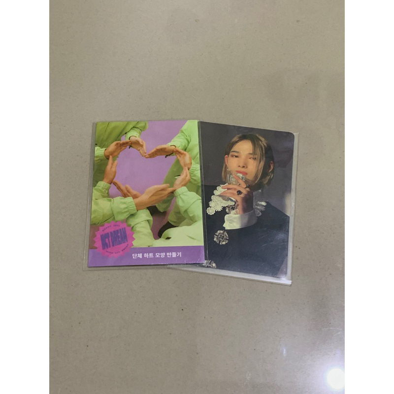 NCT Dream Game Card love sign sg21 season greetings 2021 & Niki enhypen naver dd dimension dilemma