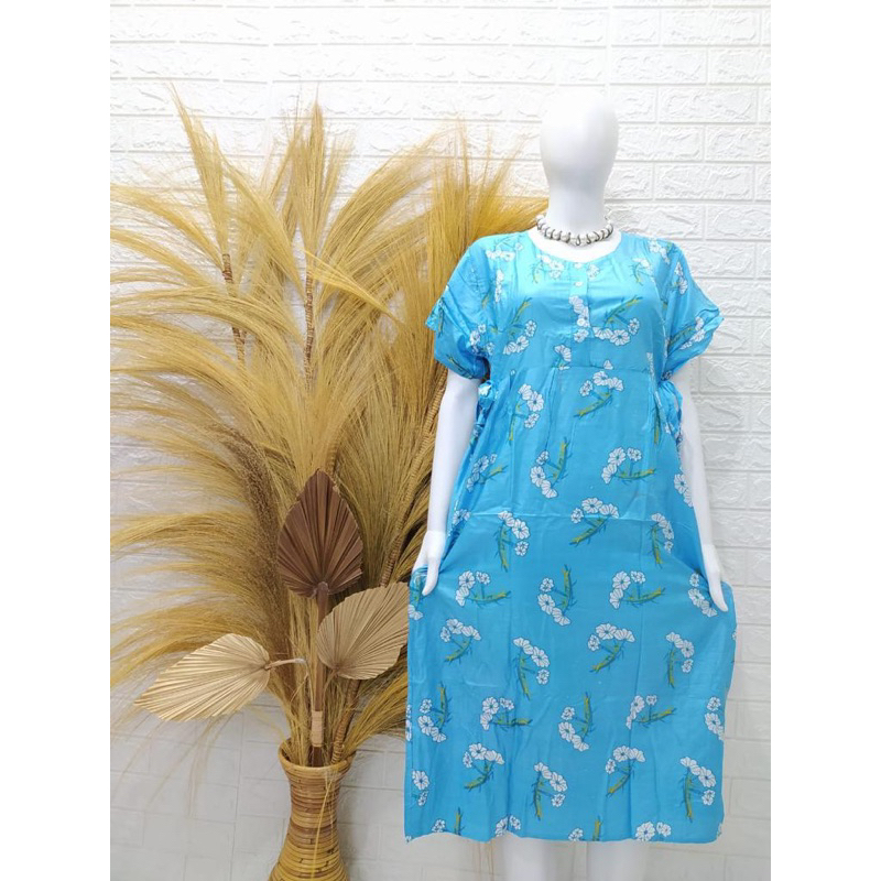 Daster Centini Tali Samping Busui Bunga / sakura