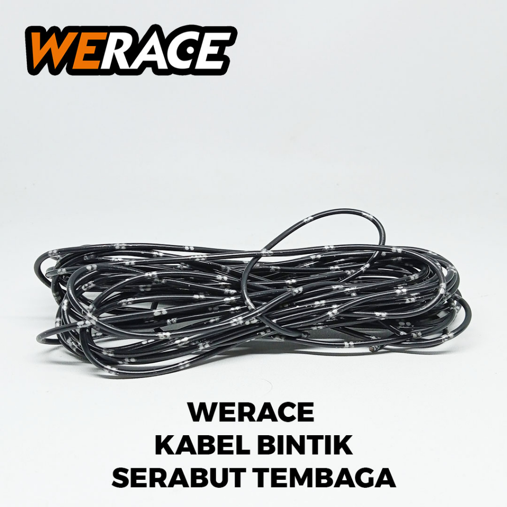 [WERACE] Kabel Bintik Serabut Tembaga Motor Mobil Per Eceran Per Meter