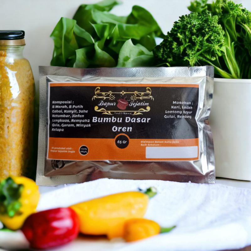 

Bumbu Dasar Orange 65gr
