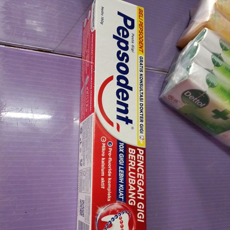 PEPSODENT JUMBO 190 GRAM, SATU PCS