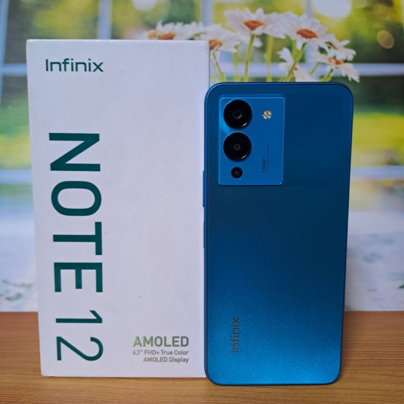 INFINIX NOTE 12 SECOND FULLSET ORIGINAL LENGKAP HP SECOND