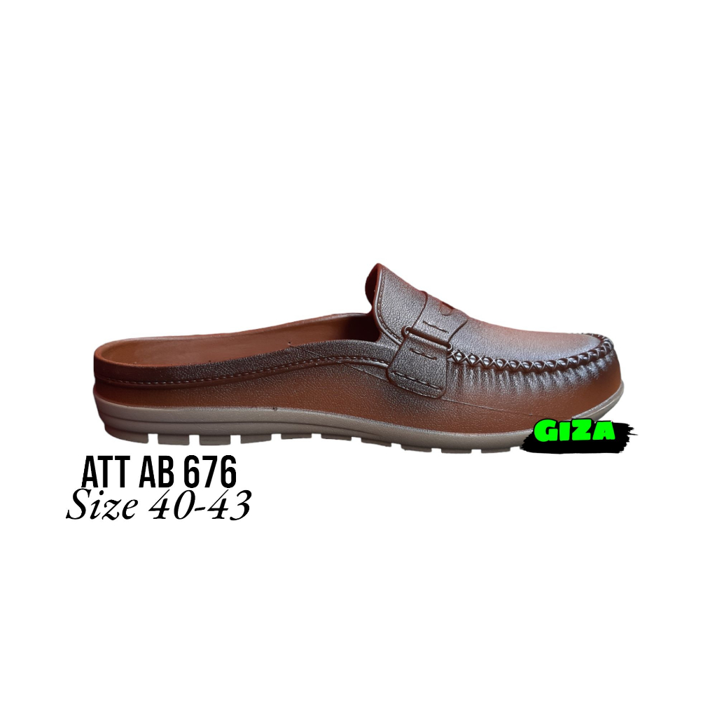 Sandal Selop Bustong Karet Pria Dewasa Casual Elegan Sandal Formal