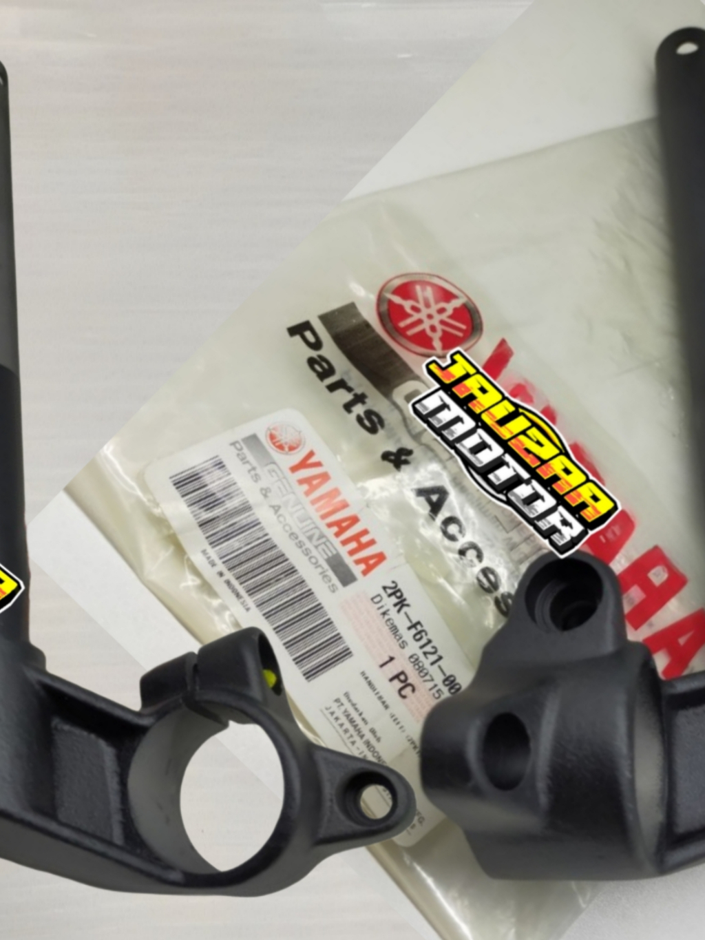 STANG STIR JEPIT KANAN KIRI R15 V2  OLD ORIGINAL YAMAHA