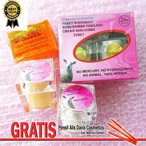 PAKET cream susu domba 100% GRATIS 1 pcs pencil alis DAVIS