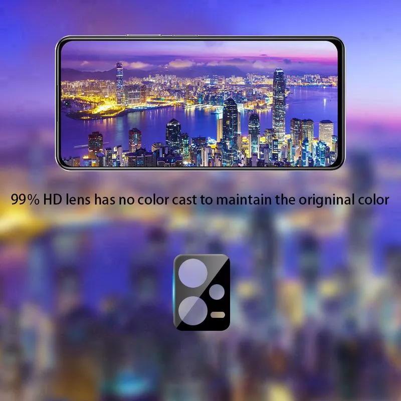 Tempered glass CAMERA FRAME LENS Xiaomi Redmi note 10 11 12 pro POCO X3 F4 5G POCO M3 Redmi A1 A2 9t Mi 12t10c screen guard Kamera