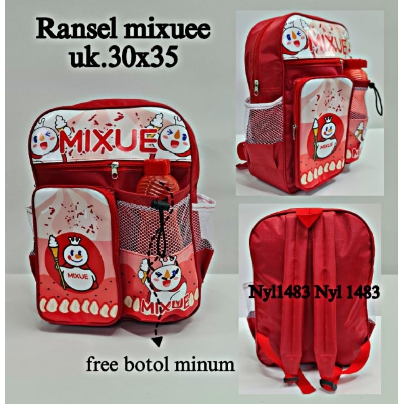 TAS MIXUE TAS SEKOLAH ANAK PEREMPUAN TAS ANAK TAS RANSEL MIXUE